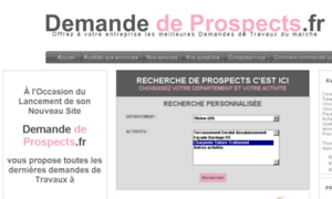 Demande-de-prospects.fr thumbnail