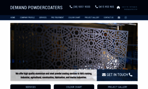 Demandpowdercoaters.com.au thumbnail