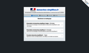 Demarches-simplifieesfr.appointlet.com thumbnail