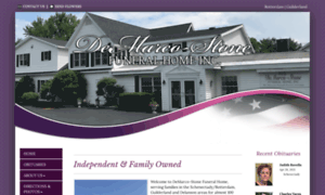 Demarcostonefuneralhome.com thumbnail