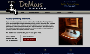 Demarsplumbing.com thumbnail