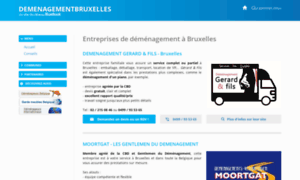 Demenagementbruxelles.be thumbnail