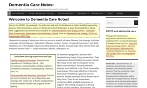 Dementia-care-notes.in thumbnail