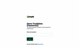 Demo-tinybabies.myshopify.com thumbnail