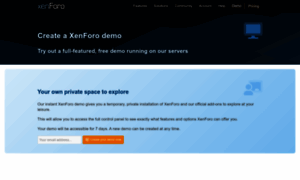 Demo-xenforo.com thumbnail