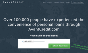 Demo.avantcredit.com thumbnail