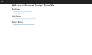 Demo.businesscatalyst.com thumbnail