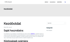 Demo.cmsaward.hu thumbnail