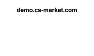 Demo.cs-market.com thumbnail