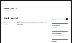 Demo.divjot.co thumbnail