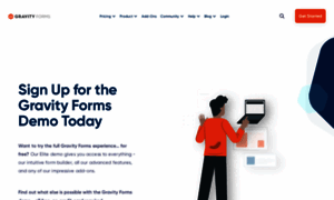 Demo.gravityforms.com thumbnail