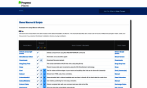 Demo.imacros.net thumbnail