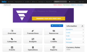 Demo.inexfinance.com thumbnail