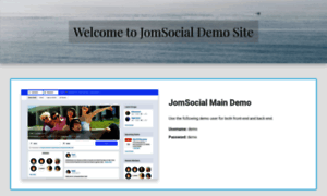 Demo.jomsocial.com thumbnail