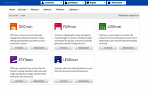 Demo.joomlatools.com thumbnail