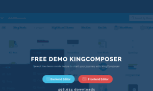 Demo.kingcomposer.com thumbnail