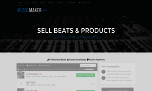 Demo.musicmakertheme.com thumbnail