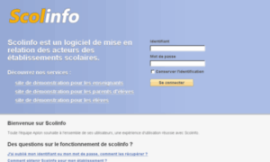 Demo.scolinfo.net thumbnail