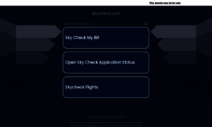 Demo.skycheck.com thumbnail