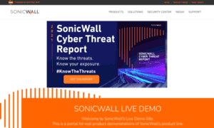 Demo.sonicwall.com thumbnail