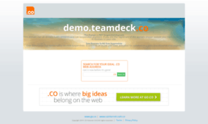 Demo.teamdeck.co thumbnail