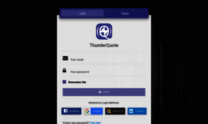 Demo.thunderquote.com thumbnail