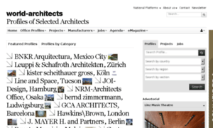 Demo.world-architects.com thumbnail
