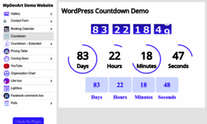 Demo.wpdevart.com thumbnail