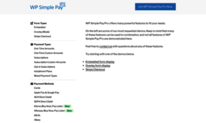 Demo.wpsimplepay.com thumbnail