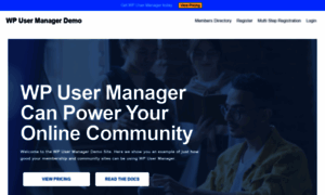 Demo.wpusermanager.com thumbnail