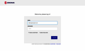 Demo.zeropark.com thumbnail