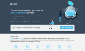 Demo.zolahost.com thumbnail