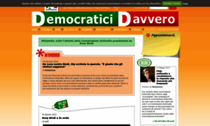 Democraticidavvero.it thumbnail