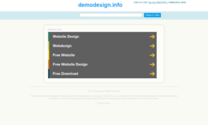 Demodesign.info thumbnail