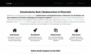 Demokratische-bank.at thumbnail