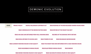 Demonicevolution.online thumbnail