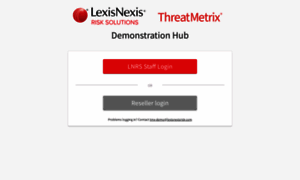 Demonstration.threatmetrix.com thumbnail