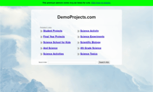 Demoprojects.com thumbnail