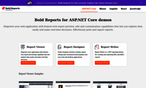 Demos.boldreports.com thumbnail