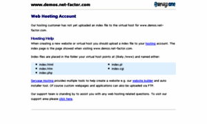 Demos.net-factor.com thumbnail