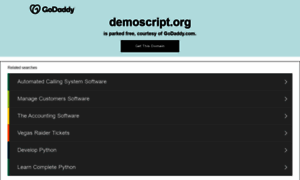 Demoscript.org thumbnail