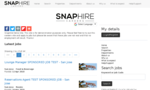 Demosite.snaphire.com thumbnail