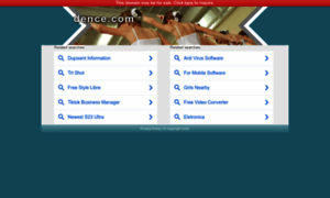 Dence.com thumbnail