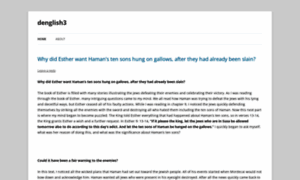 Denglish3.wordpress.com thumbnail
