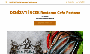 Denizat-incek-restoran-cafe-pastane.business.site thumbnail