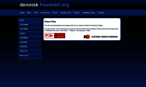 Dennisk.freeshell.org thumbnail