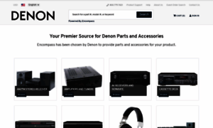 Denon.encompass.com thumbnail