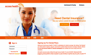 Dental.accesshealthct.com thumbnail