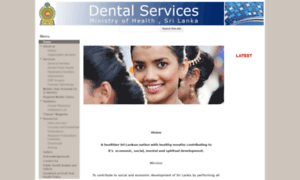 Dental.health.gov.lk thumbnail