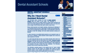 Dentalassistantschoolsite.com thumbnail